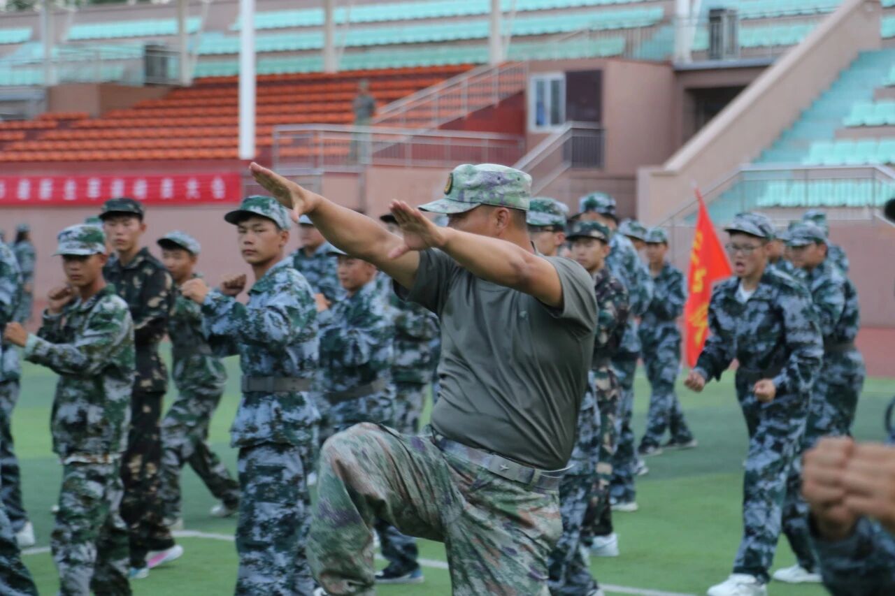 身着迷彩绿 军训正当时(图14)